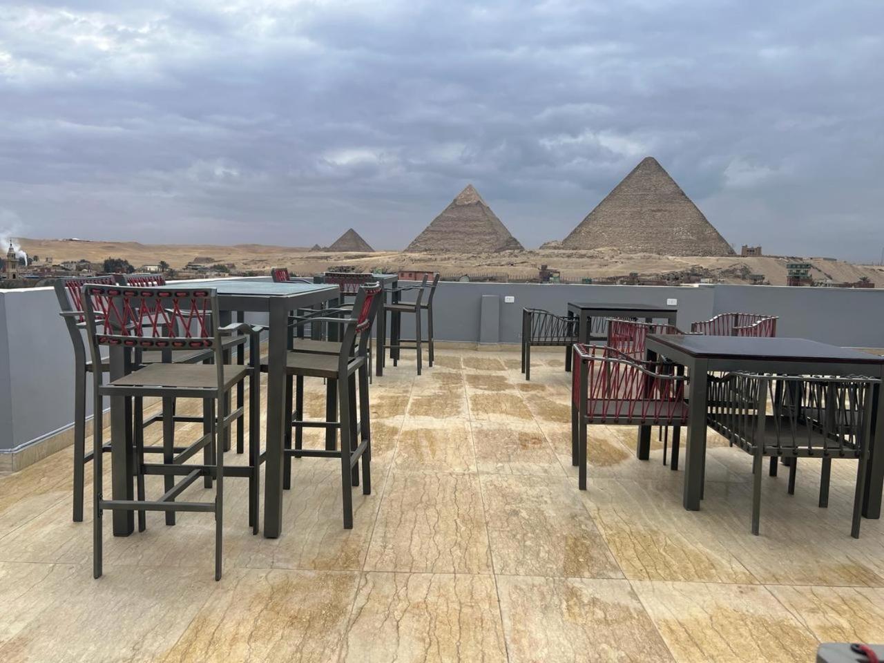 Pyramids Hotel Kafrat al Jabal ภายนอก รูปภาพ